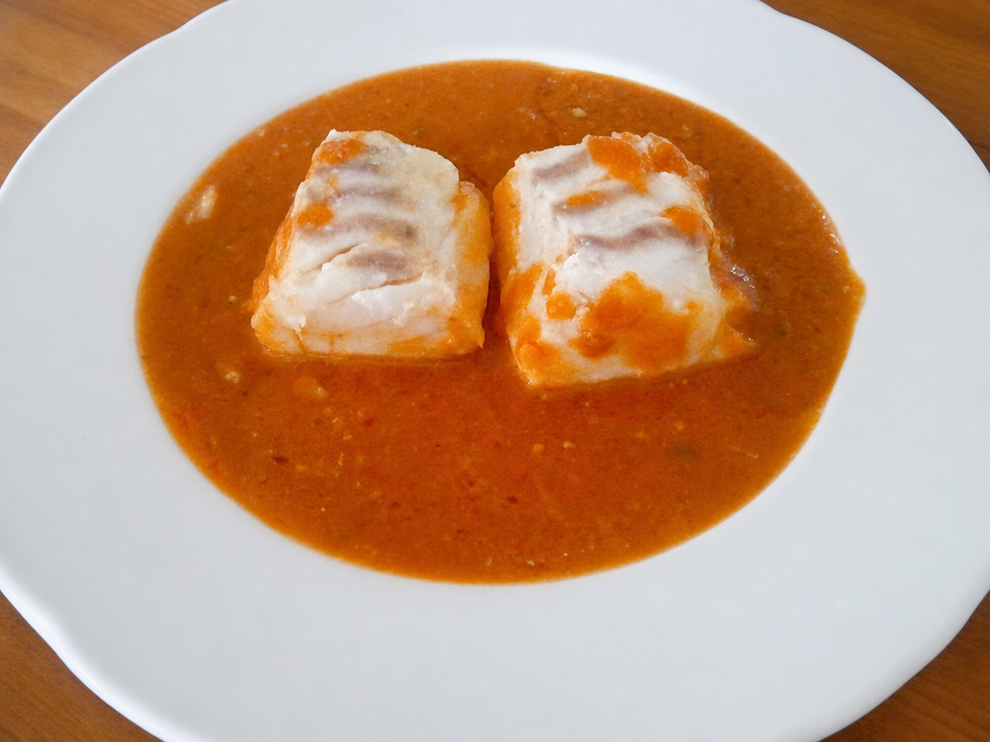 Bacalao en Salsa Vizcaína