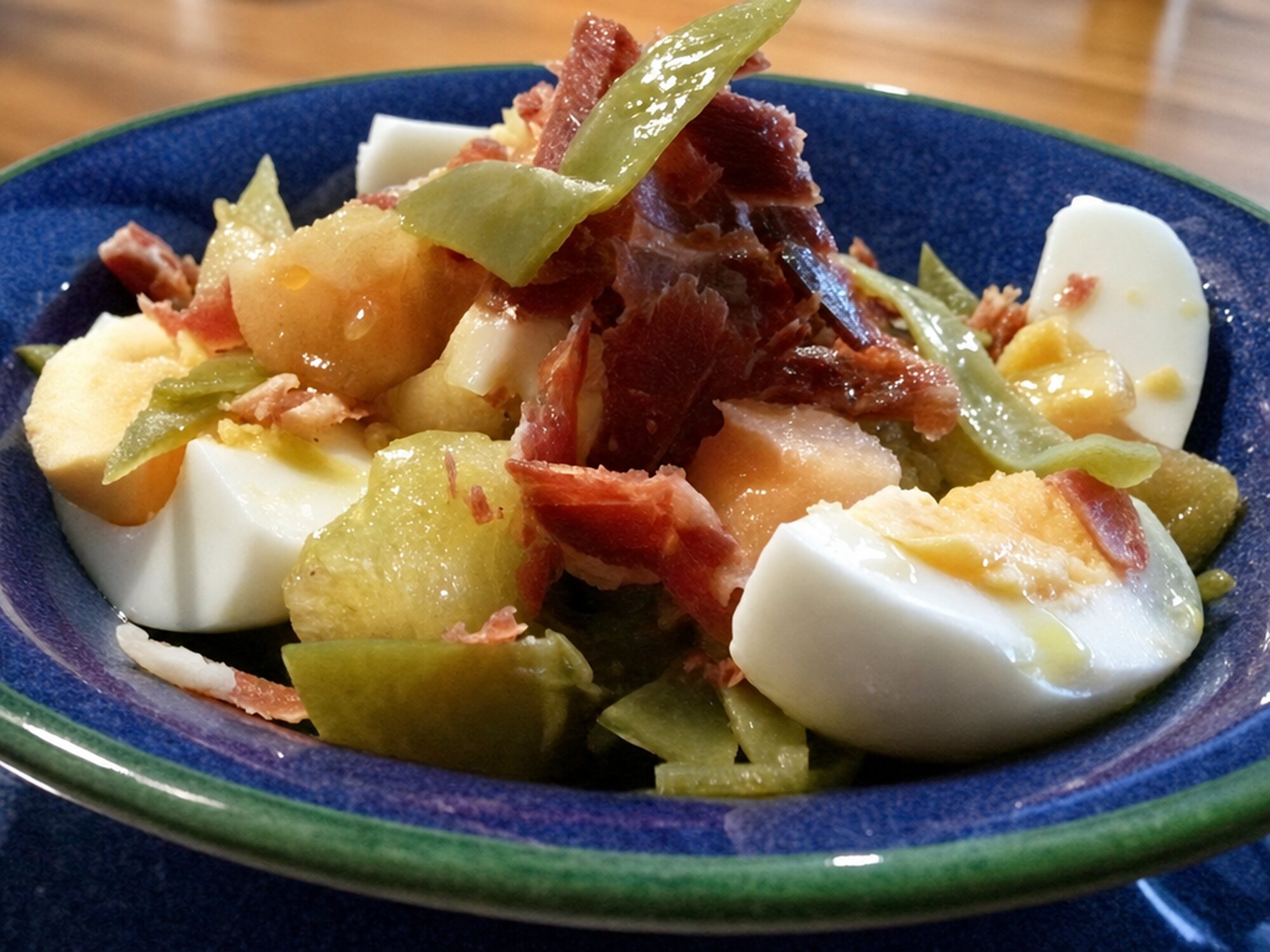 Ensalada de Judias Verdes y Jamón