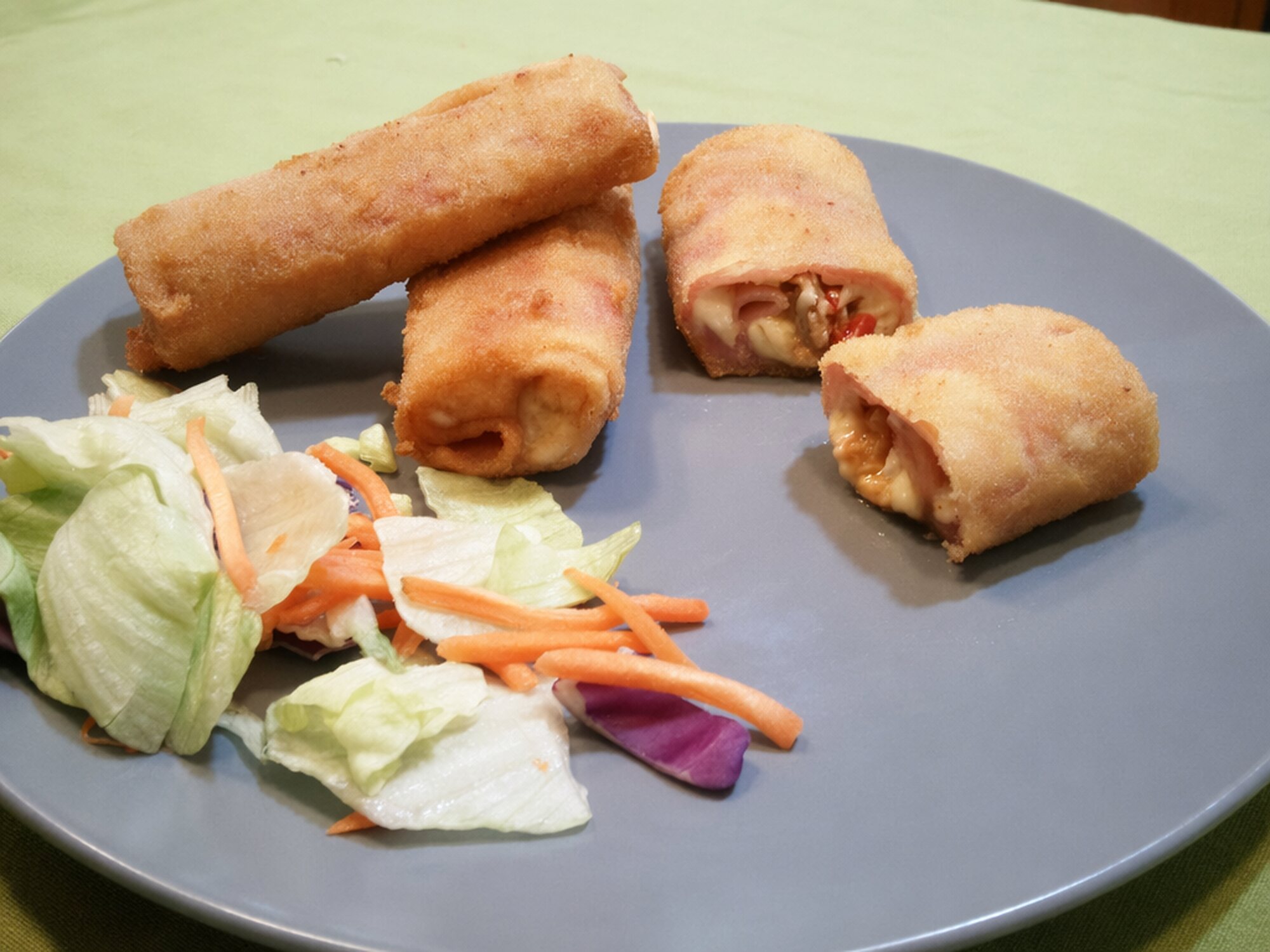 Flamenquines Rellenos de Pimientos del Piquillo y Atún