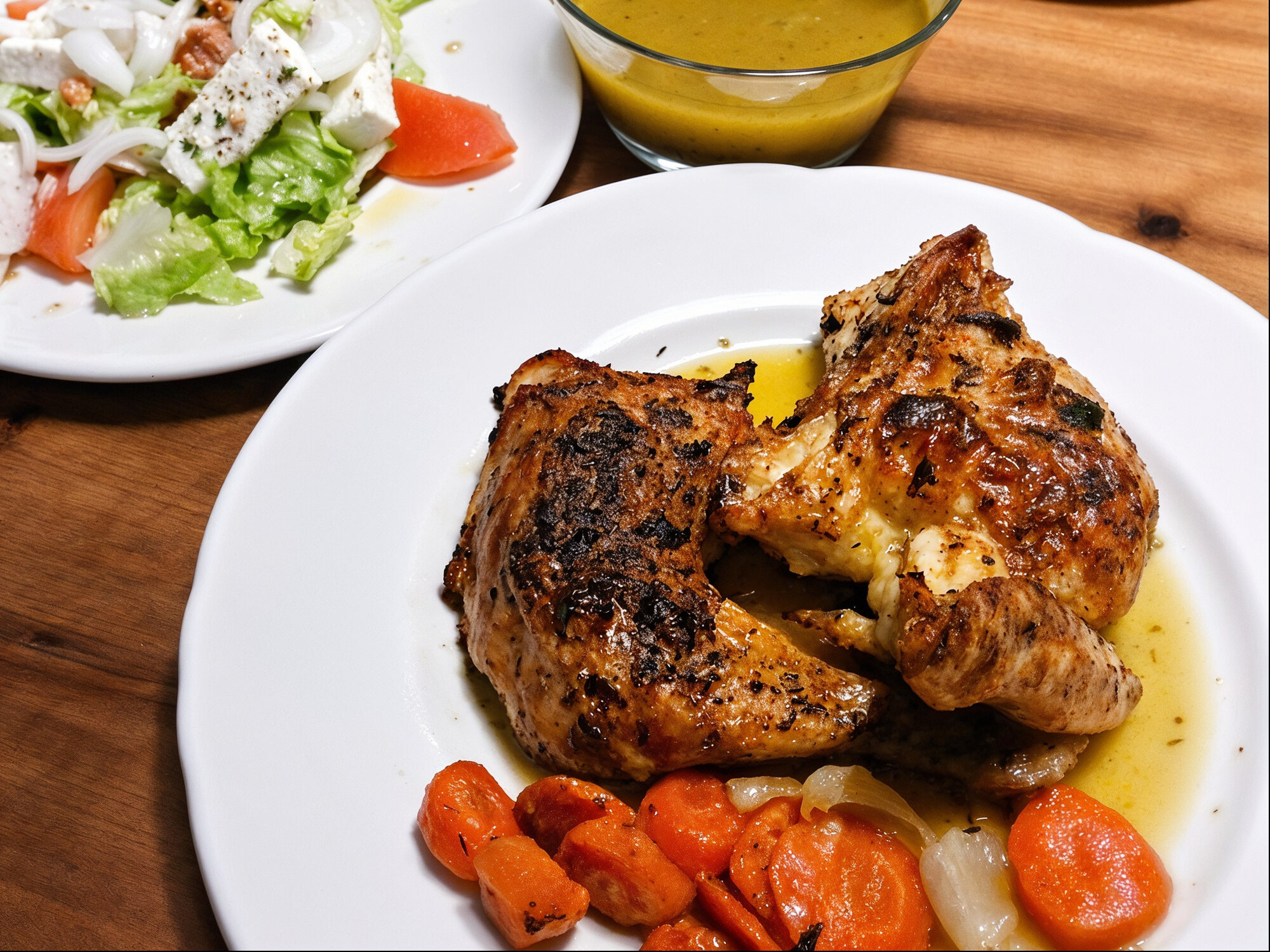 Pollo al Horno con Tomillo y Brandy