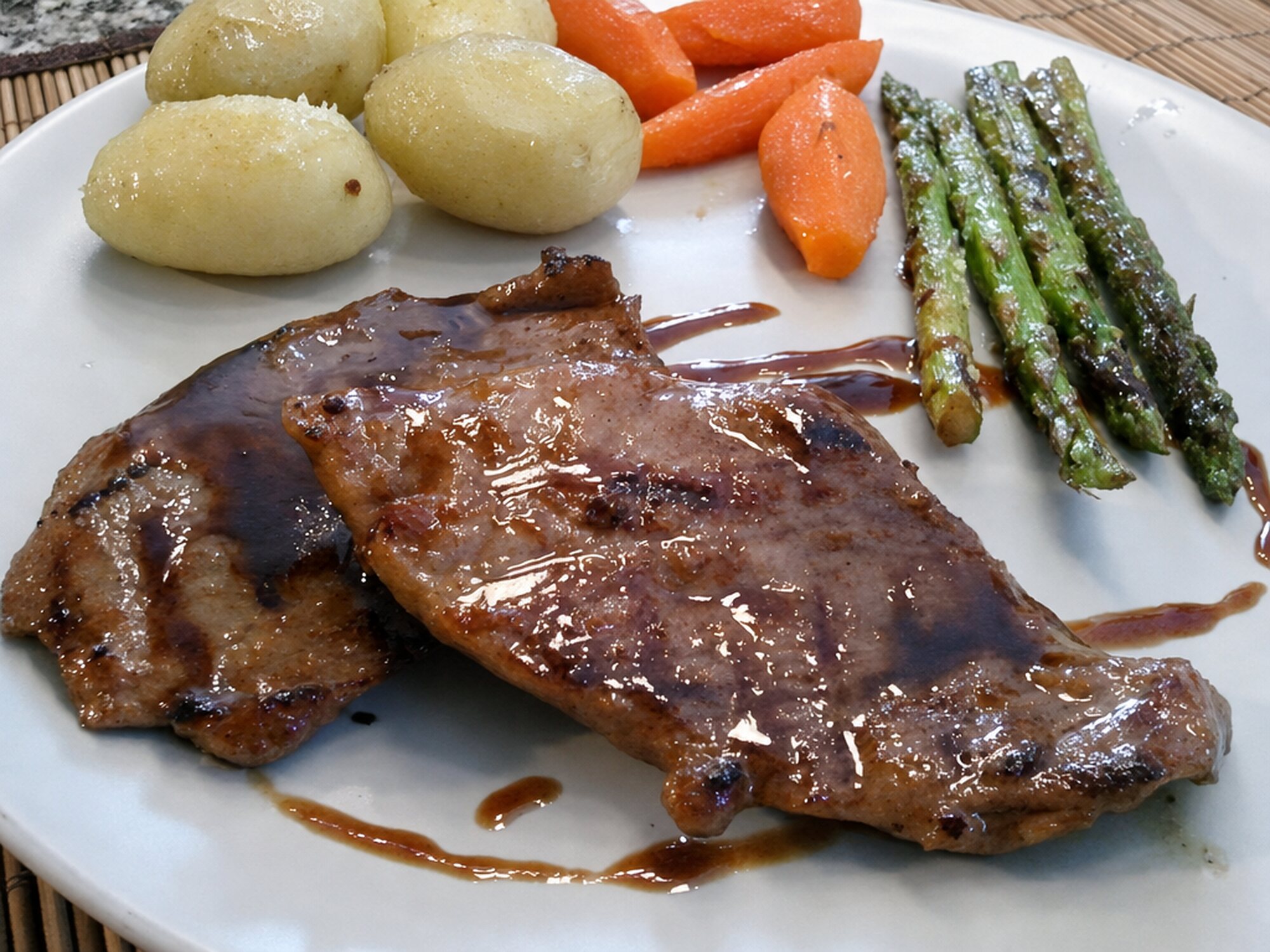 Presa de Iberico al Teriyaki
